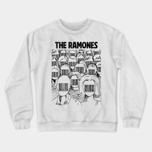 Barcode face The Ramones Crewneck Sweatshirt